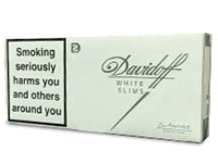 Davidoff White Slims Cigarettes Online at JoyCigs.Com