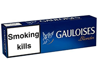 Gauloises Blondes Blue Cigarettes
