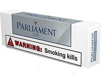 Parliament Silver Blue Cigarettes